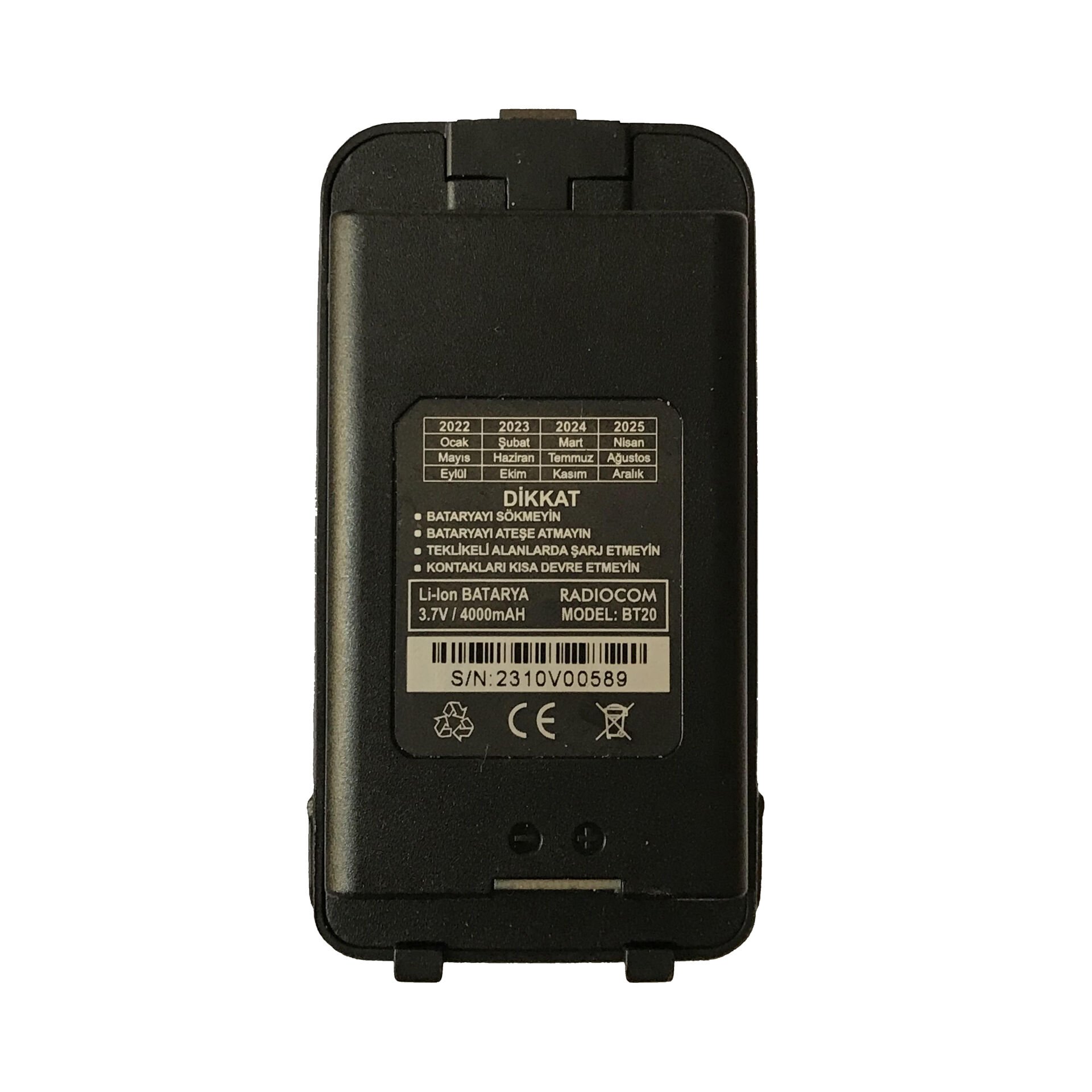 RADIOCOM BT-20 BATARYA